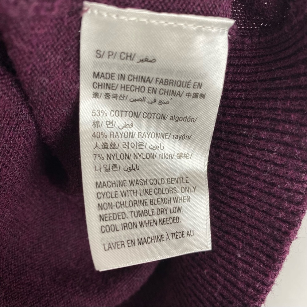 Plum Perfect Style & Co knit sweater - Picture 7 of 8